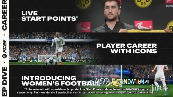 ��EA Sports FC 25��ְҵ����ģʽ ��Ƚ���Ԥ��Ƭ��